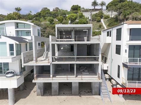Kanye West lists gutted beachfront Malibu home for $53 million