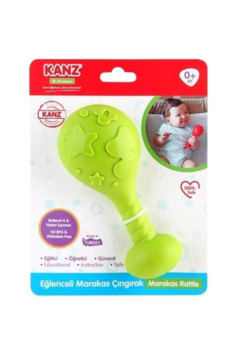 Kanz Marakas Çıngırak Yeşil .