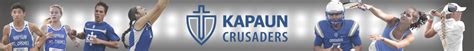 Kapaun athletics. Athletics. The Crusaders compete in the Greater Wichita Athletic League (GWAL) and are classified as a 5A school, the second-largest classification in Kansas according to the … 