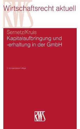 Kapitalaufbringung, kapitalerhaltung und insolvenzprobleme in der gmbh. - Fundamental ideas of analysis solution manual.