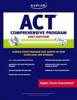 Kaplan Act 2007 Comprehensive Program
