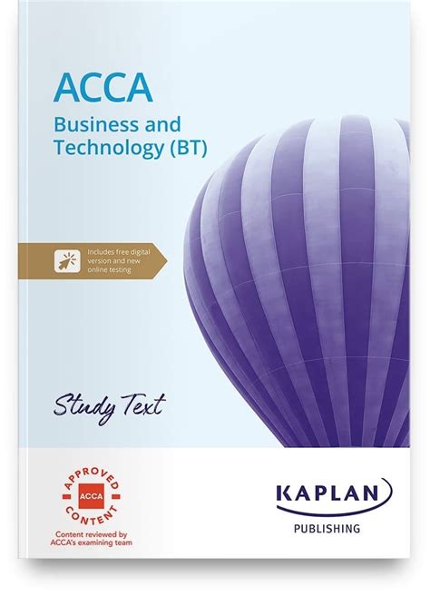 Kaplan And Bpp Acca Study Text