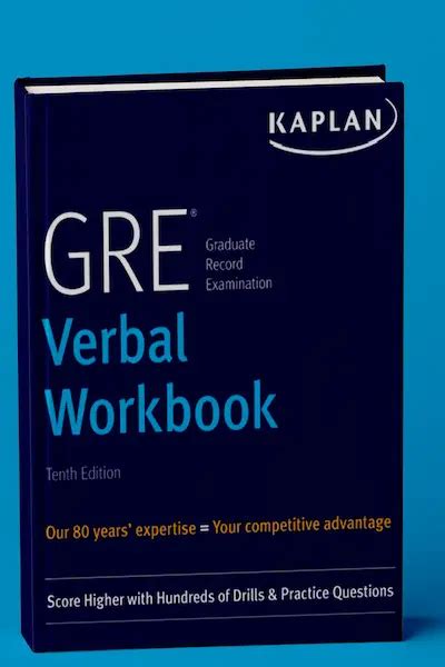 Kaplan Gmat Verbal Workbookkaplan Gre Exam Math Workbook