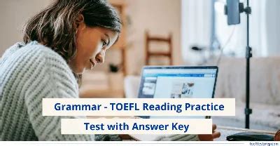 Kaplan Toefl Grammar And Reading Practice