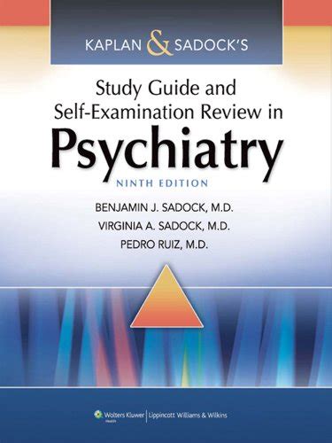 Kaplan and sadocks study guide and self examination review in psychiatry study guide or self exam rev or synopsis of. - Hp 5970b msd manual by agilent.