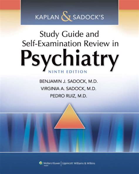 Kaplan sadock s study guide and self examination review in psychiatry study guide self exam rev synopsis of psychiatry kaplans. - The complete guide to ceramic stone tile black decker.