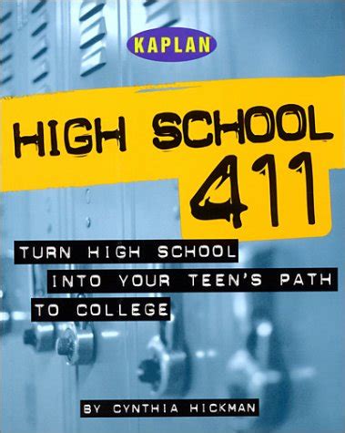 Read Online Kaplan High School 411 By Cynthia Hickman