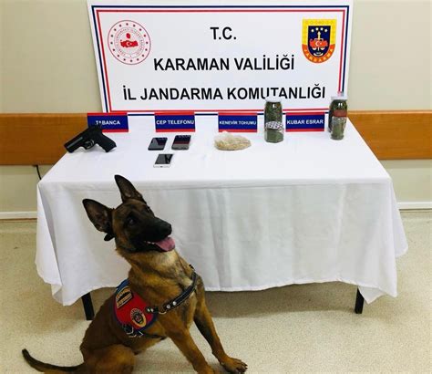 Karaman’da uyuşturucudan 1 şüpheli gözaltına alındıs