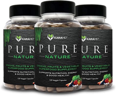Karamd - Find helpful customer reviews and review ratings for KaraMD Pure Nature | Greens, Fruits & Vegetables Whole Food Supplement | Vitamins, Fiber & Antioxidants | Support Energy, Digestion & Immunity | Non-GMO, Gluten Free & Vegan Friendly | 3 Pack at Amazon.com. Read honest and unbiased product reviews from our users.