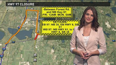 Kare 11 road conditions. Work on the southbound lanes between I-494 in Bloomington and I-35E in Burnsville kicks off Friday at 10 p.m., and winds up by 5 a.m. Monday, June 26. 