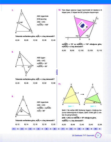 Karekök geometri soru çözümleri