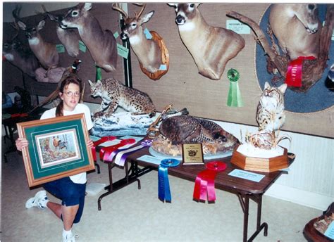We have over 36 years experience specializing in African game, deer heads, turkeys, large game. We also do fish, small game, and birds. We employ five taxidermists (three full-time). We have won many awards at state, national, and world levels. We hope we can take care of your trophies in the near future. Larry's Taxidermy Studio. 