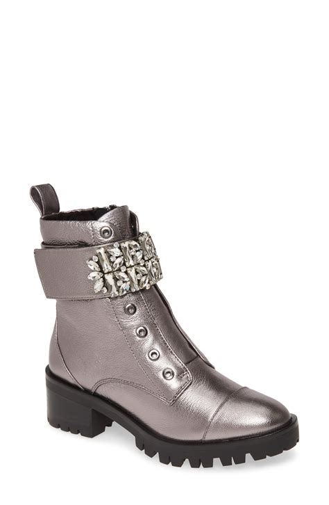 Karl Lagerfeld Pippa Crystal Embellished Boot 8