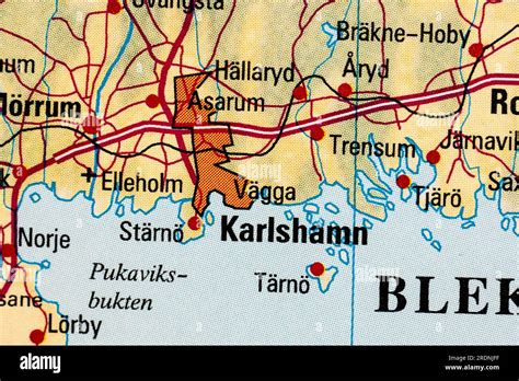 Karlshamn karta