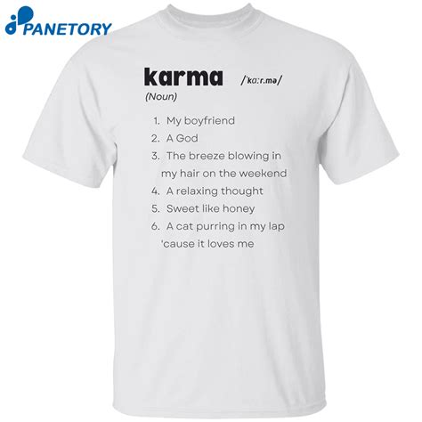 Karma shirt taylor swift. Taylor Swift Super Bowl 2024 Sweatshirt. $14.39 23.99 40% Off. Buy Now. Swifties are most certainly in their Chiefs era, and the best part about this sweatshirt is that it comes in a wide range of ... 