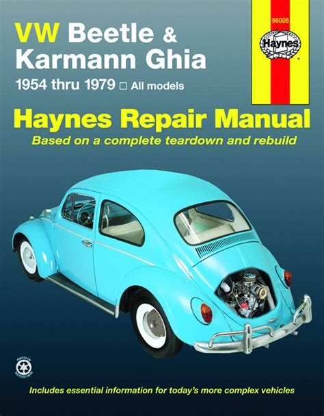 Karmann ghia hayes repair manual s. - Mgf 1996 2000 my electrical manual.