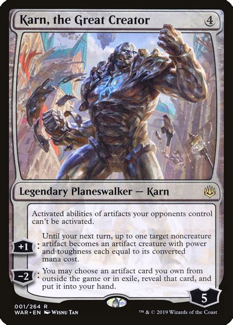 Karn the great creator in commander 1on1 - MTG Salvation