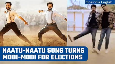 Karnataka Elections 2024: Naatu-Naatu song remixed to Modi …