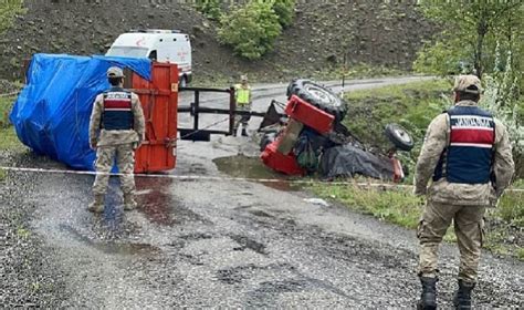 Kars''ta acı olay... Devrilen traktörün altında can verdi!