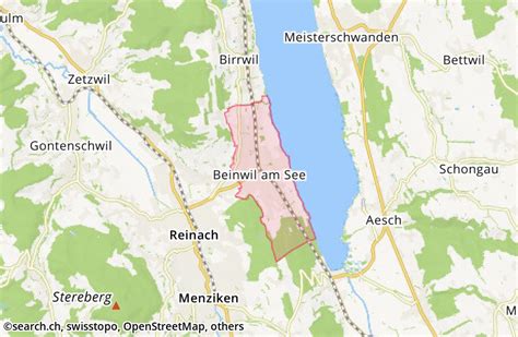 Karte: Beinwil am See - search.ch