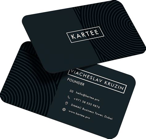 Kartee Smart Business Cards NFC Business Cards Dubai