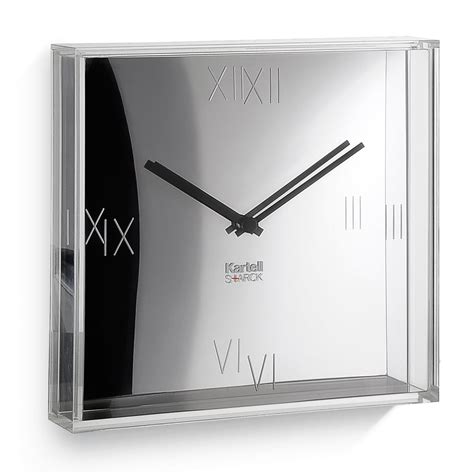 Kartell - Tic & tac clock - White Luisaviaroma