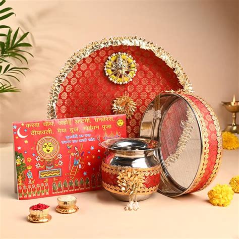 Karwa Chauth Gifts For Mother in Law - Floweraura