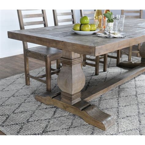 Kasey Reclaimed Wood Dining Table by Kosas Home - 6