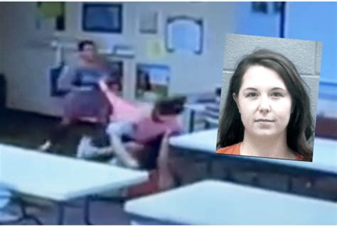 FOX News reports 28-year-old Kasey Marie Brooks became upset over an incident with her son and violently attacked her child's 61-year-old teacher at St ... Brooks faces a battery charge and has ...