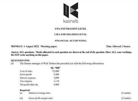 Kasneb cpa past papers and answers. - Komatsu wa500 7 wheel loader parts manual sn h62051 and up.