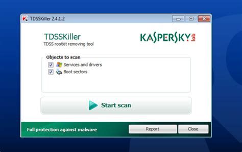 Kaspersky TDSSKiller for Windows