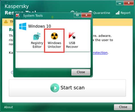 Kaspersky WindowsUnlocker for Windows