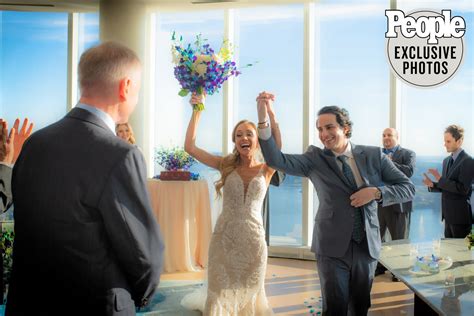 Kat Timpf & Cameron Friscia Kevin RC Wilson Fox News personality Timpf and Friscia tied the knot on May 1 in a ceremony officiated by Lisa Kennedy Montgomery, who hosts Kennedy on Fox Business.. 