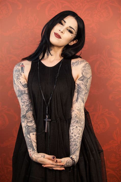 Kat von d a. Sep 28, 2021 · Kat Von D: II've been playing the piano since I was five years old, actually. My grandmother was a pianist and she classically trained myself and my siblings. So we grew up on a healthy diet of ... 