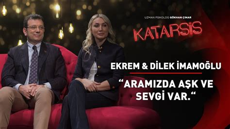 Katarsis Ekrem & Dilek İmamoğlu : “Aramızda Aşk ve Sevgi Var.”.