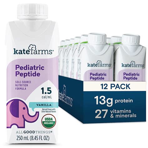 Kate Farms Pediatric Peptide 1.5 Sole-Source Nutrition ... - Carewell