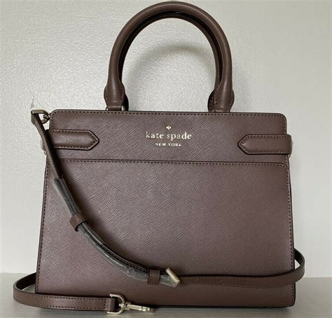Kate Spade Cameron Medium Satchel Crossbody Bag Cherry Wood Warm Vellum NWT $369. Brand New. (1) $123.99. Buy It Now. +$14.50 shipping. . 