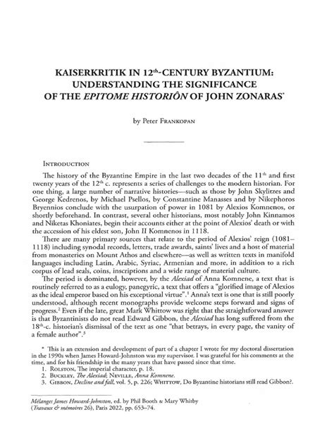 Kategorien der kaiserkritik in der byzantinischen historiographie. - Carlos fuentes y la nueva novela latinoamericana.
