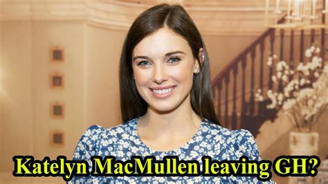 General Hospital's Katelyn MacMullen (Willow Tait) opens up about how the support of superstar colleagues like Laura Wright (Carly Corinthos) and Genie Francis (Laura Collins) has paved her way toward Daytime Emmy success. General Hospital isn't short on talent, having pretty much dominated the list of this year's Daytime Emmy Awards nominees.. 