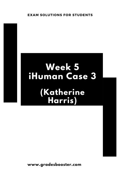 Liberty University. Mike T. NR602 Week 3 IHuman Katherine Harris New Case Study - Cough and Shortness of breath NR 602 Week 3 IHuma/Katherine Harris ihuman Katherine Harris 16 year old female 5.5 ht, 165cm, 150lb 68.2kg CC: cough and shortness of breath 1. How can I help you today: cough for the last 3 weeks getting worse.. 