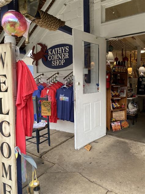 Kathy's Corner Shop. Store; Location; Contact us; 410-287-2333. Get directions. Business hours. Kathy's Corner Shop. Shop Now. 410-287-2333. Categories. Come visit our gift shop located along on the picturesque Main Street of North East, MD. Our "Hallmark" style town has shopping, dining, entertainment, special events, and so much more! Our .... 