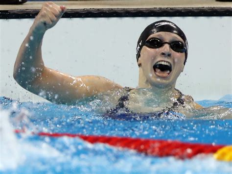 Katie Ledecky breaks Michael Phelps’ record for most individual world golds