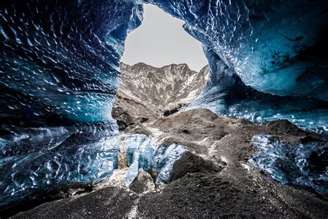 Katla ice cave. Experience the rare sensation of visiting a natural ice cave on this small-group tour. Board a Super Jeep in Vík and go off the beaten track into the Icelandic wilderness. You'll leave the regular tourist trail behind as you journey through a landscape of majestic mountains and glaciers toward the Katla Ice Cave. 