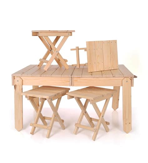 Katlanabilir piknik masası ve sandalyesi