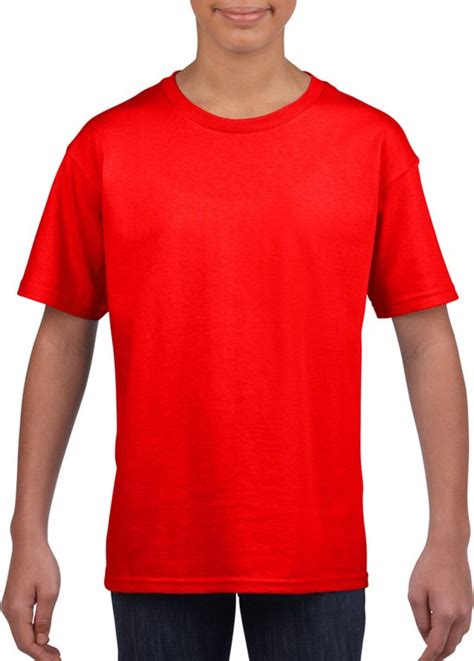 Katoenen T-shirt - Rood - HEREN H&M NL