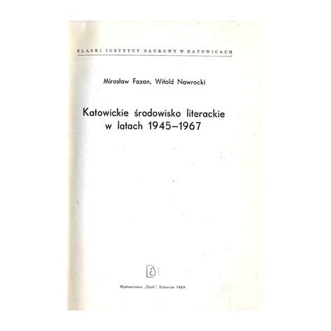Katowickie środowisko literackie w latach 1945 1967. - Entwicklung des historiographischen stils im vergleich zum literarischen bei lomonosov, karamzin und puškin.