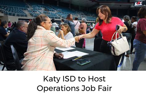 Katy ISD to Host Operations Job Fair to Fill Hundreds of Positions