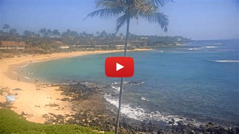 Kauai cams. Hawaii Live Cams. Browse our full list of Hawaii Beach Cams along with daily surf reports at popular surfing spots around the Hawaiian Islands. Enjoy our free HD Hawaii surf cams for real-time wave conditions, tides, beach water temperature and local weather from the best locations and beach cams in Hawaii. 