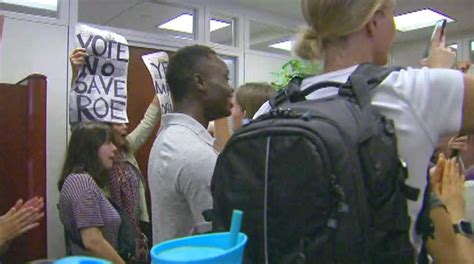 Kavanaugh protesters flood Grassley