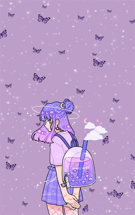 Kawaii purple wallpaper. Things To Know About Kawaii purple wallpaper. 
